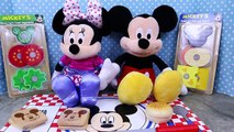 MICKEY MOUSE Clubhouse Disney Melissa & Doug Wooden Sandwich Making Set Minnie Mouse Picni