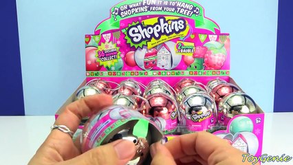 NEW Shopkins Christmas Ornaments EXCLUSIVE Season 3 Bauble Surprises