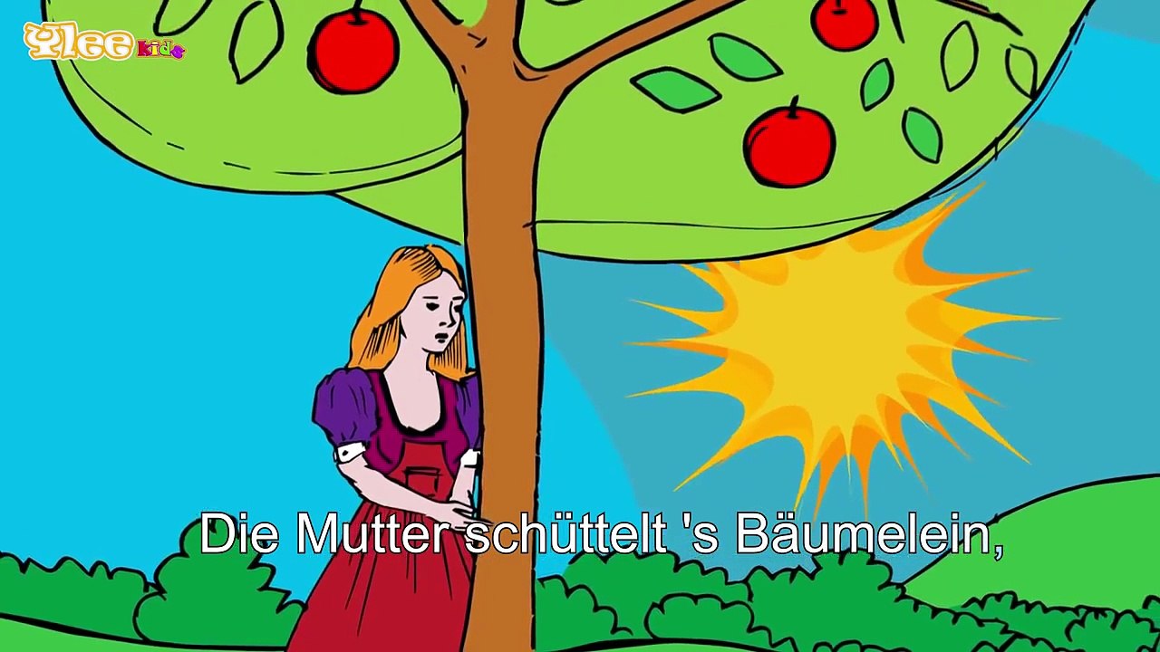 Schlaf Kindlein schlaf Sing mit (Karaoke Version) Schlaflied mit Text am Bildschirm