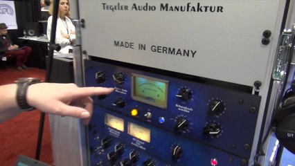 [NAMM] Tegeler Audio Manufaktur Schwerkraft Maschine