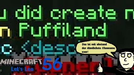 Minecraft Let's Leo 56: Puffiland (Feat. Agent_Max)