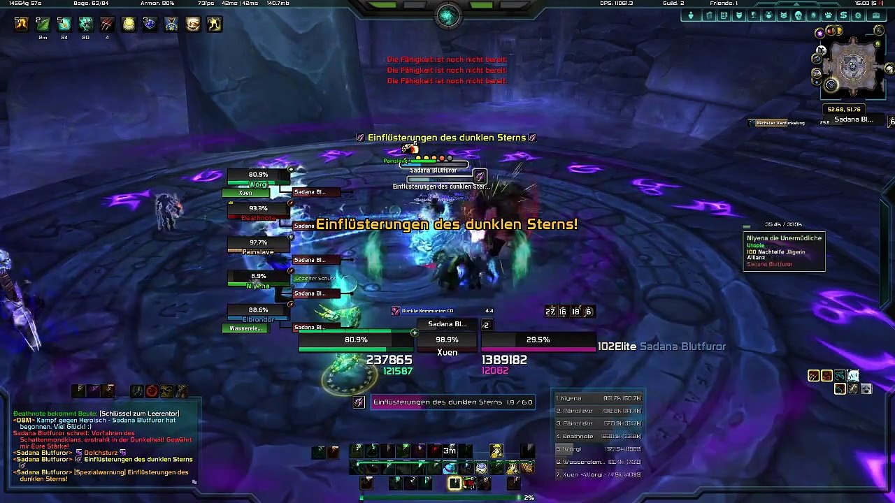 WoW - Schattenmondgrabstätte Heroisch Deutsch #2015 #6.2