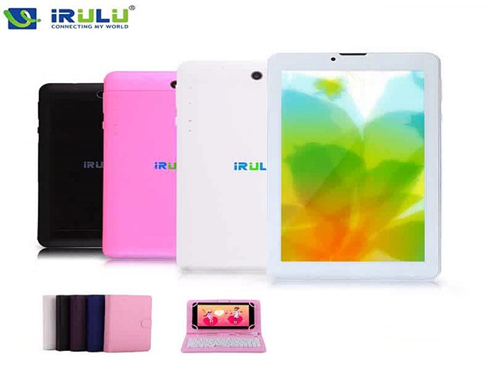 iRULU X2s 7 Android4.4 1024*600 8GB with Google Play Store 3G Phablet GSM/WCDMA Dual SIM GPSWIFI Bluetooth Tablet PC W/Keyboard-in Tablet PCs from Computer
