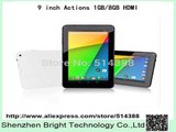 9 1GB Tablet PC HDMI Android 4.2 Wifi Dual Camera 5 Colors 5pcs/lot DHL free shipping-in Tablet PCs from Computer