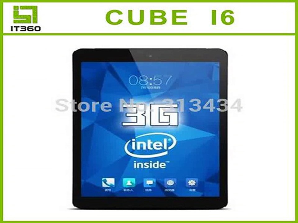 9.7 Inch Cube I6 3G Phone Call Tablet PC Intel BayTrail CR Z3735F 64Bit Quad Core 1.8GHz 2048x1536 Pixels 2GB/32GB Android 4.4-in Tablet PCs from Computer