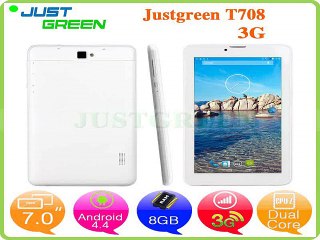 7 inch 3G WCDMA Phone Call Tablet PC T708 MTK8312 Dual Core 8GB Bluetooth GPS Camera FM Android 4.4 Phablet-in Tablet PCs from Computer