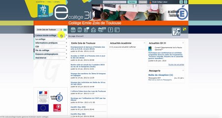 Créer un article dans Liaison école-collège