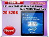 F Original Cube I6 3G Tablet PC 2GB/32GB 9.7'-'- 2048 x 1536 FHD Android 4.4 Z3735F Quad Core GPS Bluetooth WiFi-in Tablet PCs from Computer