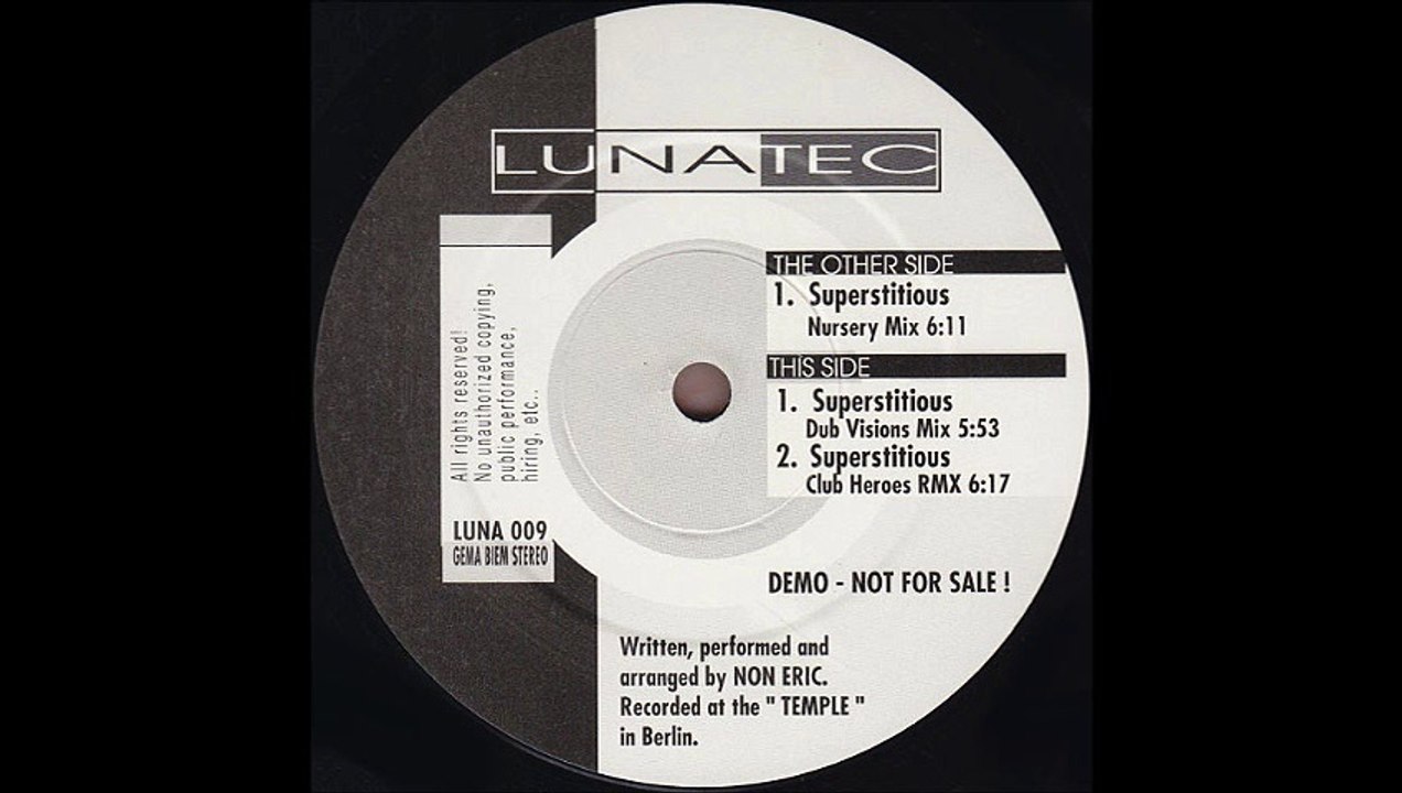 Luxor - Supertitious (Nursery Mix) (A)