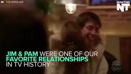 Jenna Fischer & John Krasinski Were 'Genuinely In Love' As Jim & Pam