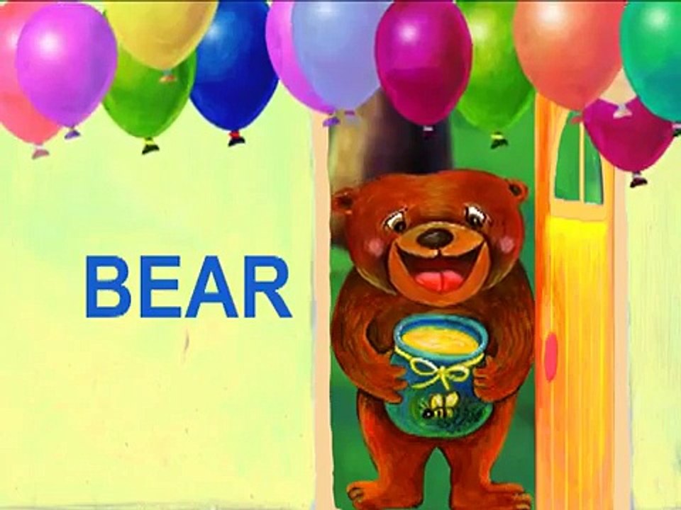 The Alphabet Letter B -B is for Bear