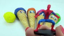 Peppa Pig Play Doh Surprise Eggs Peppa Pig Shopkins Spiderman Mickey Mouse