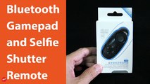 Mini 4 in 1 Bluetooth Gamepad, Selfie Shutter Remote, Music Controller and Mouse