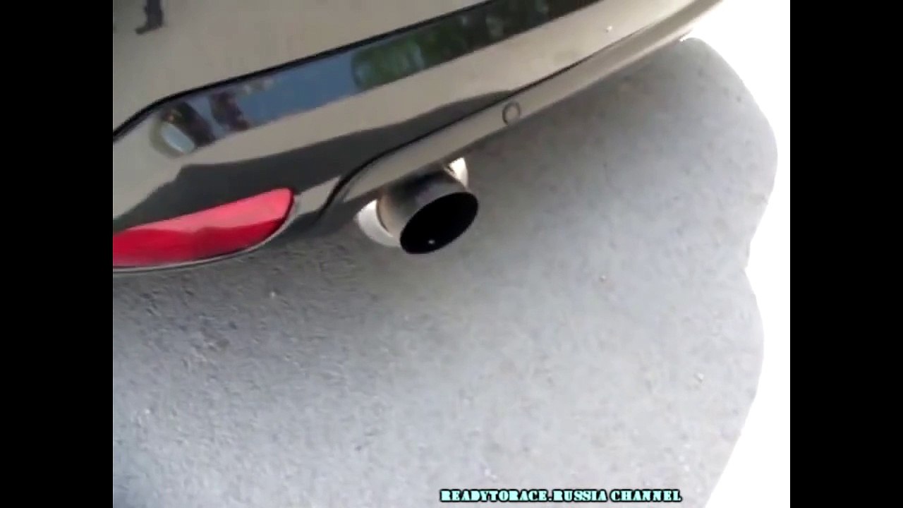 Citroen C4 VTS exhaust sound, acceleration