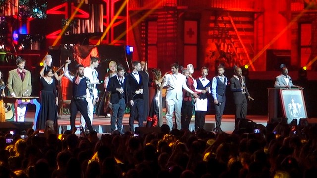 Les Enfoirés 2016 - Andalouse (Patrick Fiori, Emmanuel Moire, Thomas Dutronc) @ AccorHotels Arena, Paris, 2016