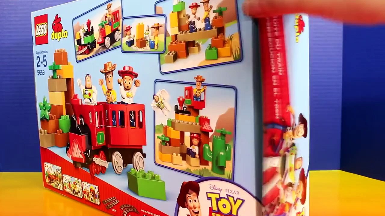 Disney Lego Duplo Toy Story 3 Great Train & Sheriff Station Woody Bullseye Buzz Lightyear