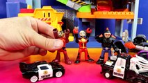 Disney Pixar Cars Sheriff Car Lightning McQueen Mater Go On Mission Bring Imaginext Biker