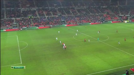1-0 Kamil Grosicki Goal France  Ligue 1 - Stade Rennais1-0 Gazélec Ajaccio