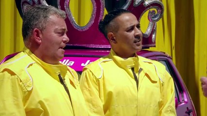 Contestants take on the Human Satnav blindfolded - Getaway Car: Episode 1 Preview - BBC One