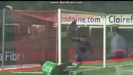 Azouni super goal Nancy 3-4 Nimes 22.01.2016