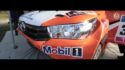 Toyota Hilux Dakar 2016 teaser