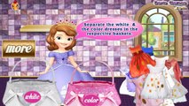 Charming Girl Sofia Washing Dresses - Girls Games