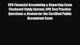 [PDF Download] CPA Financial Accounting & Reporting Exam Flashcard Study System: CPA Test Practice