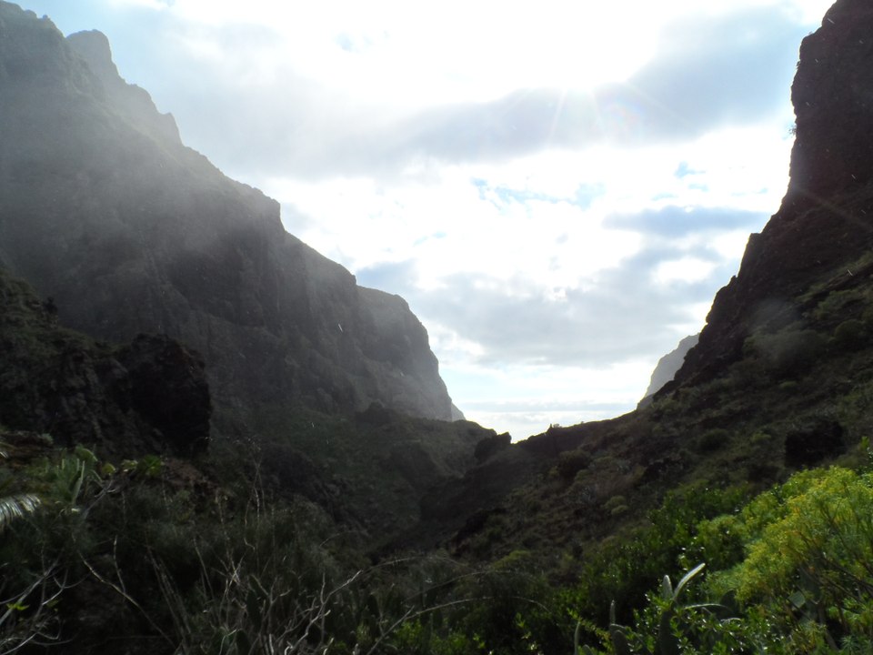 Masca schlucht (teneriffa)