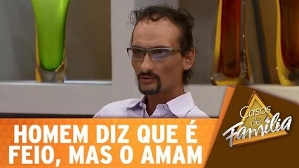 Homem diz ser feio, mas as mulheres o amam
