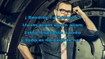 Aleks Syntek - Bendito Tu Corazon - karaoke letra