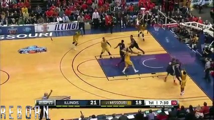 Jordan Clarkson Missouri Full Highlights 12.21.2013 Vs. Illinois - 25 Pts, 6 Rebs, 8 Assist!!!