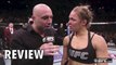 Ronda Rousey vs Bethe Correia post fight interview UFC 190 REVIEW/THOUGHTS
