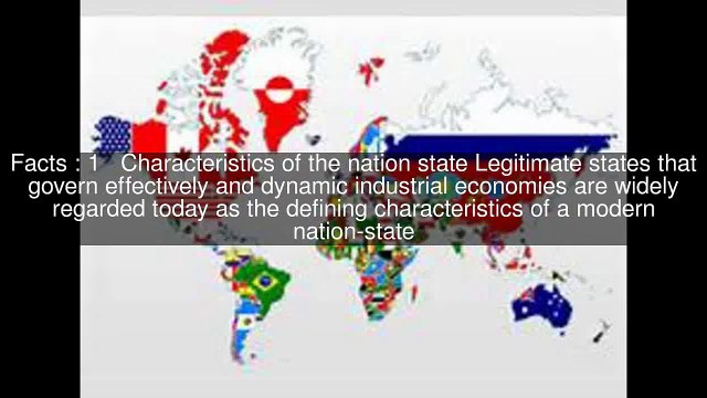 Characteristics of the nation state of Nation state Top 29 Facts