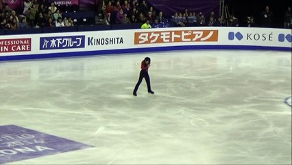 Javier Fernández (ESP). SP. Final Gran Prix 2015-2016 Barcelona. Live