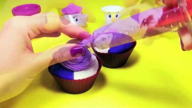 Play Doh Ice cream cupcakes playset playdough by Unboxingsurpriseegg