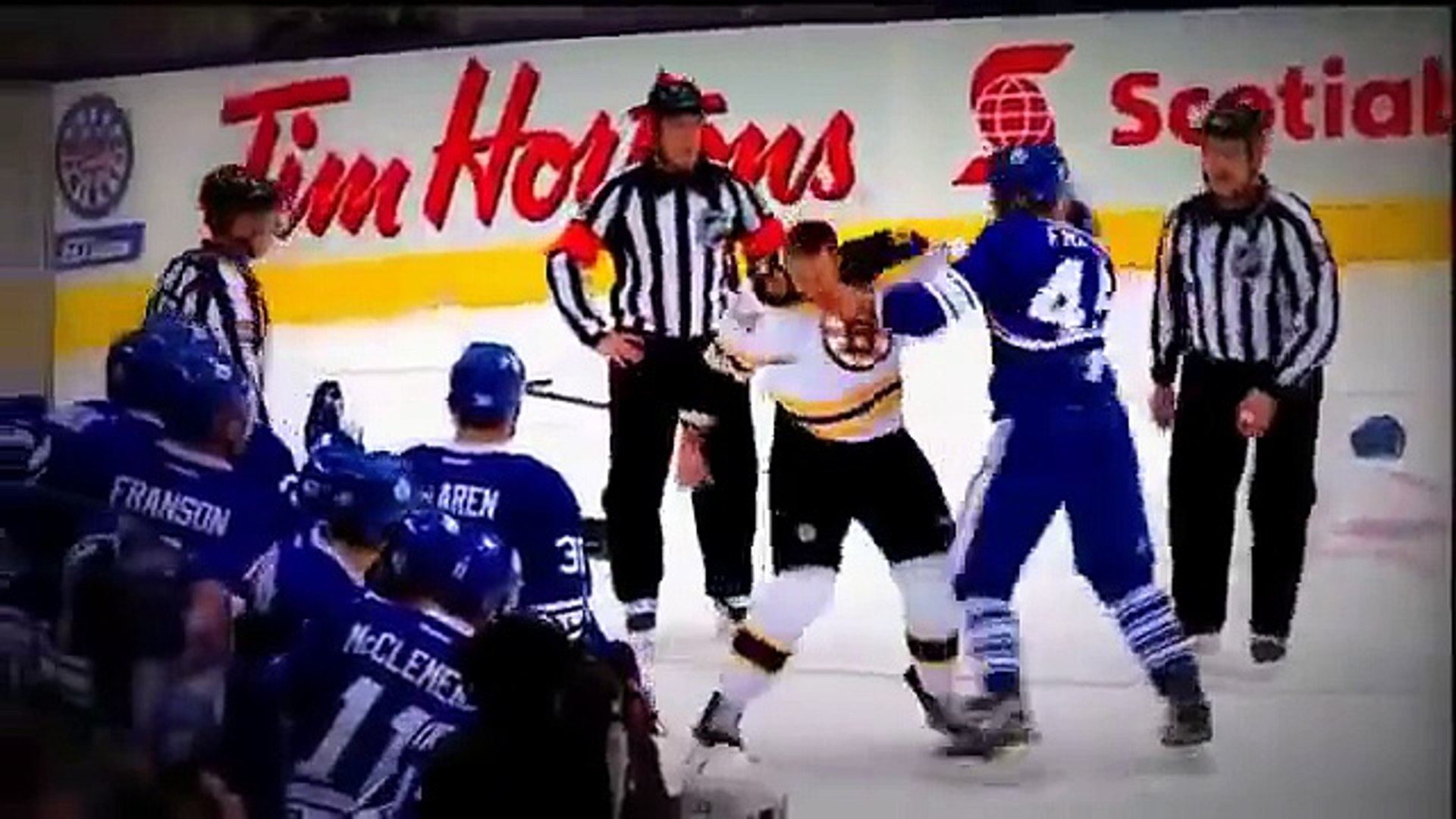 ⁣Toronto Maple Leafs Enforcers: The Fight Train - 2013 Tribute