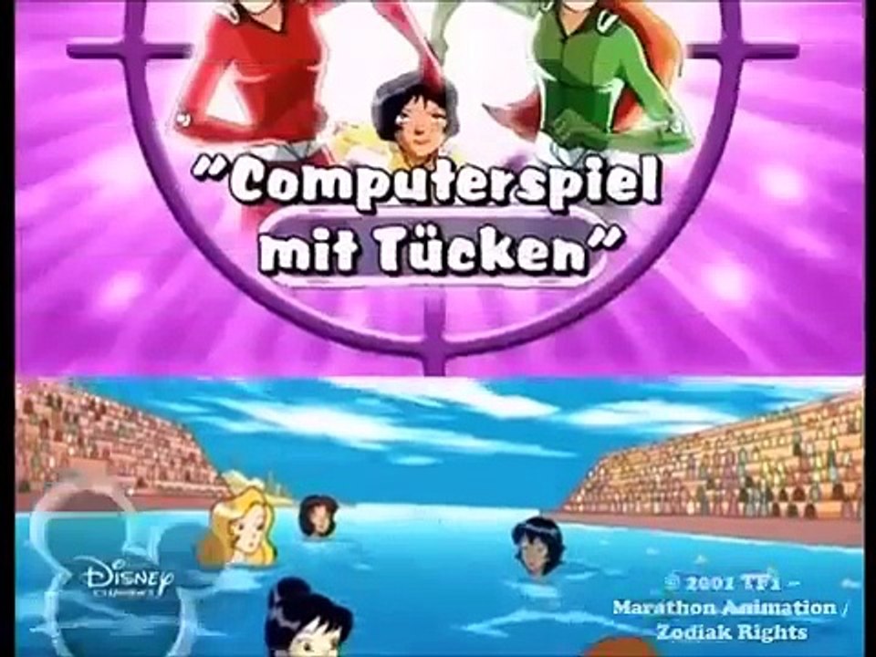 Totally Spies! Staffel 1 Folge 19 \' Computerspiel mit Tücken\'