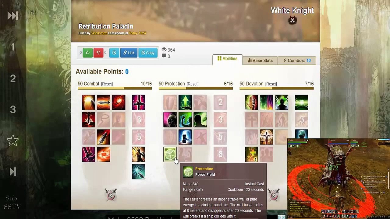 ArcheAge Paladin Leveling Build
