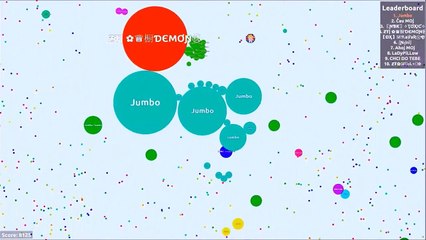Agar.io - DESTROYING TEAMS IN AGARIO II