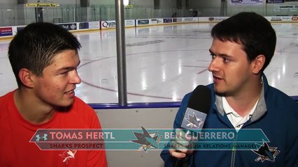 Speaking Czech with Tomas Hertl