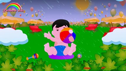 Rain, Rain, Go Away Nursery Rhyme With Lyrics - Cartoon Animation Rhymes & Songs for Child