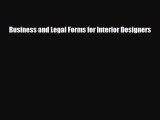 [PDF Download] Business and Legal Forms for Interior Designers [Download] Full Ebook