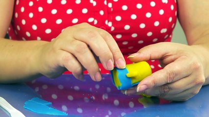 PLAY-DOH FUN! Lets Make Minion Little Bob from Despicable Me Play-doh