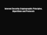 [PDF Download] Internet Security: Cryptographic Principles Algorithms and Protocols [PDF] Online
