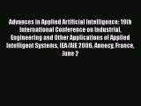 [PDF Download] Advances in Applied Artificial Intelligence: 19th International Conference on