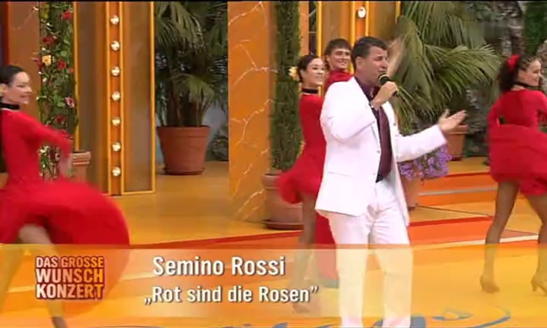 Semino Rossi - Rot sind die Rosen 2011 - video Dailymotion