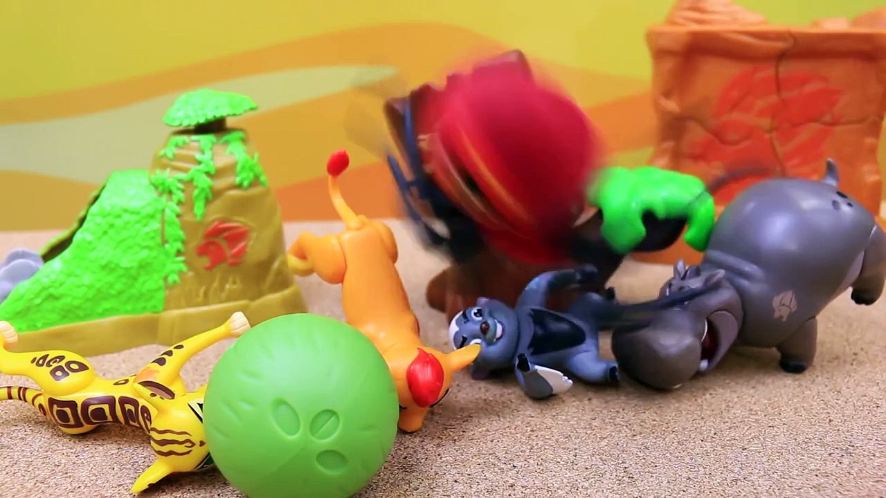 Lion Guard NEW Disney Junior Lion King Cartoon Show Toys Kion & Bunga Fight a SPIDER Story