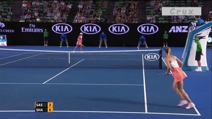 Australian Open 2016 2ndround Highlight Maria Sharapova vs Aliaksandra Sasnovich (include oncourt interview)