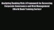 [PDF Download] Analyzing Banking Risk: A Framework for Assessing Corporate Governance and Risk