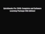[PDF Download] Quickbooks Pro 2008: Complete and Software Learning Package (9th Edition) [Read]